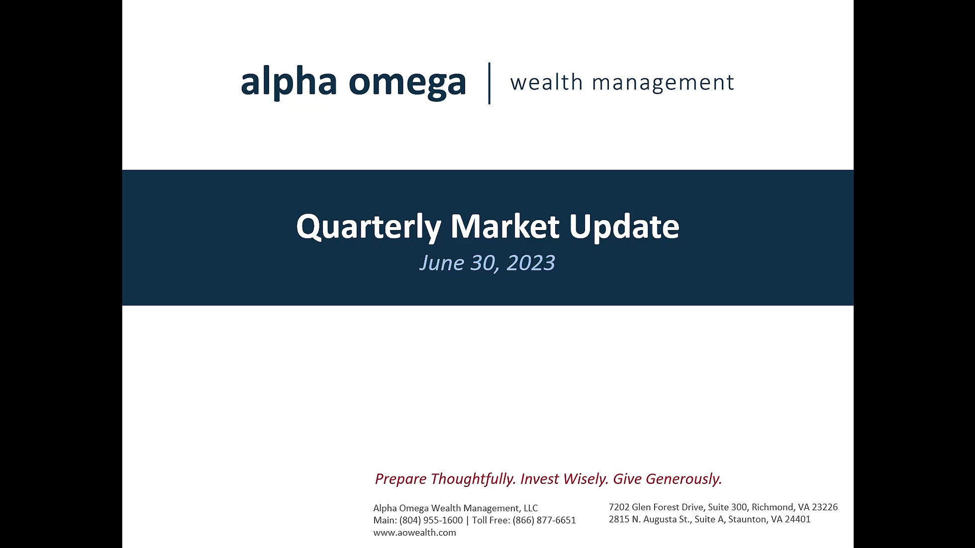 AO Quarterly Update 2023 Q2